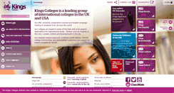 Desktop Screenshot of de.kingscolleges.com