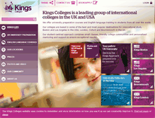 Tablet Screenshot of de.kingscolleges.com
